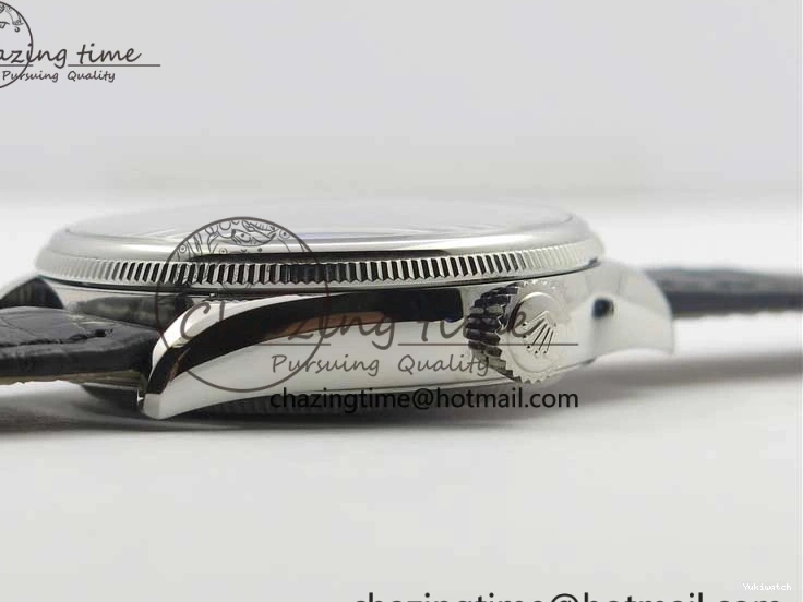 Edition SS on SA3165 Black Leather Strap Black Sticks Date Dial BP Maker Best Markers Real 50519 Cellini 1117